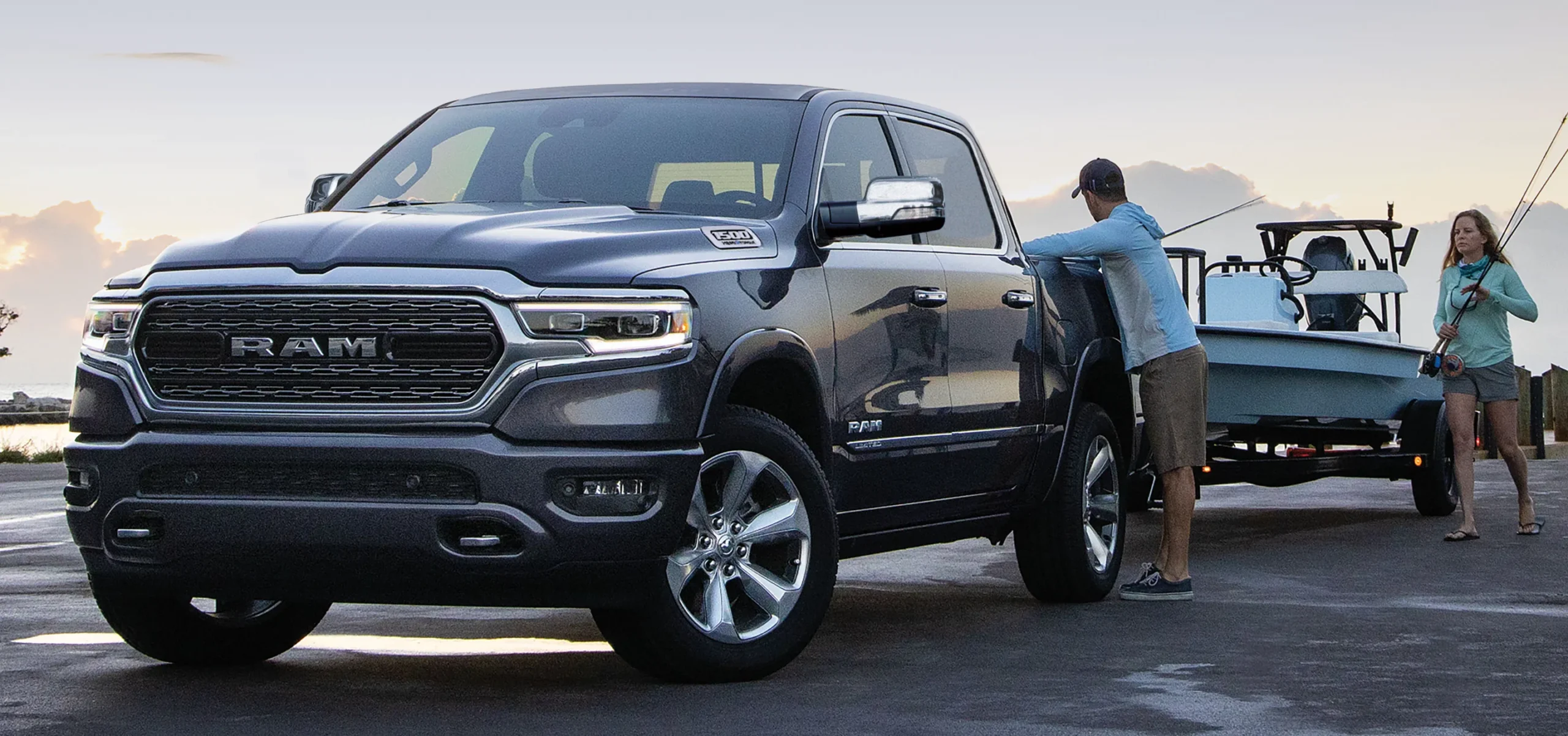 Ram 1500 full-size pickup truck front design/ Image Source: Ram Trucks Media