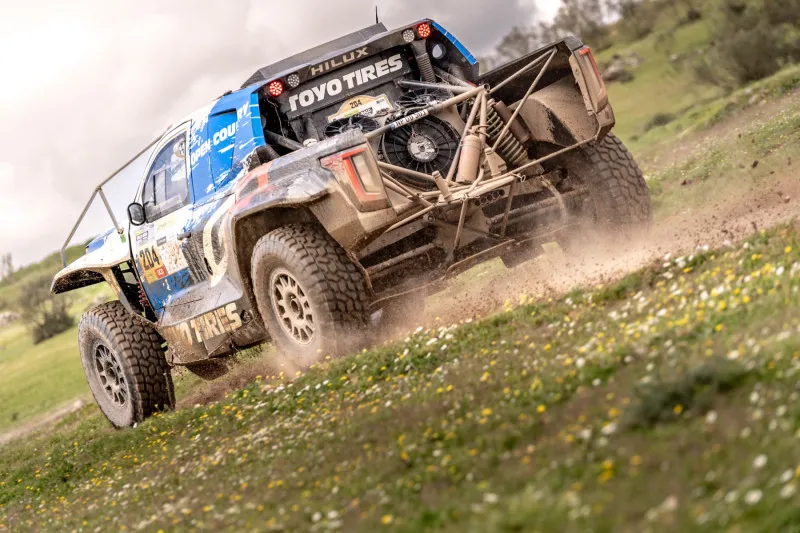 Toyota Gazoo Racing Boosts Podium Hopes at Rally Raid Portugal