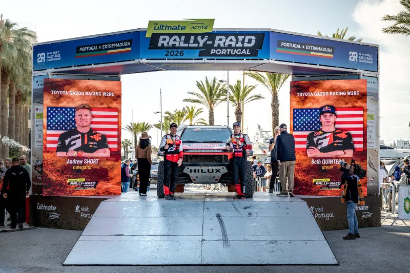 Toyota Gazoo Racing Secures Podium Finish in Portugal Rally Raid