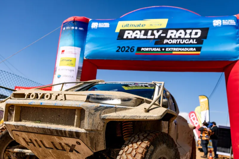 Toyota Gazoo Racing Secures Podium Finish in Portugal Rally Raid