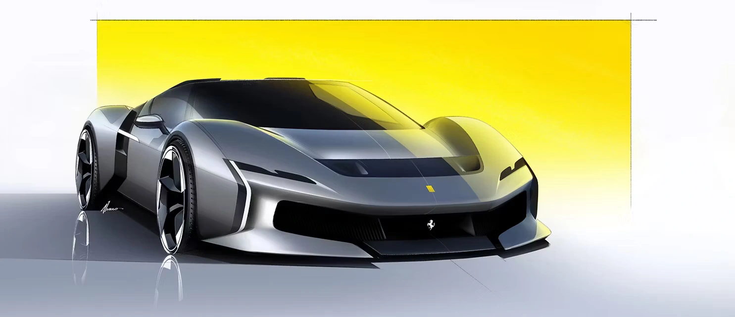 Ferrari HC25 One-Off Could Be the Last Non-Hybrid Mid-Engined V8 Ferrari Ever