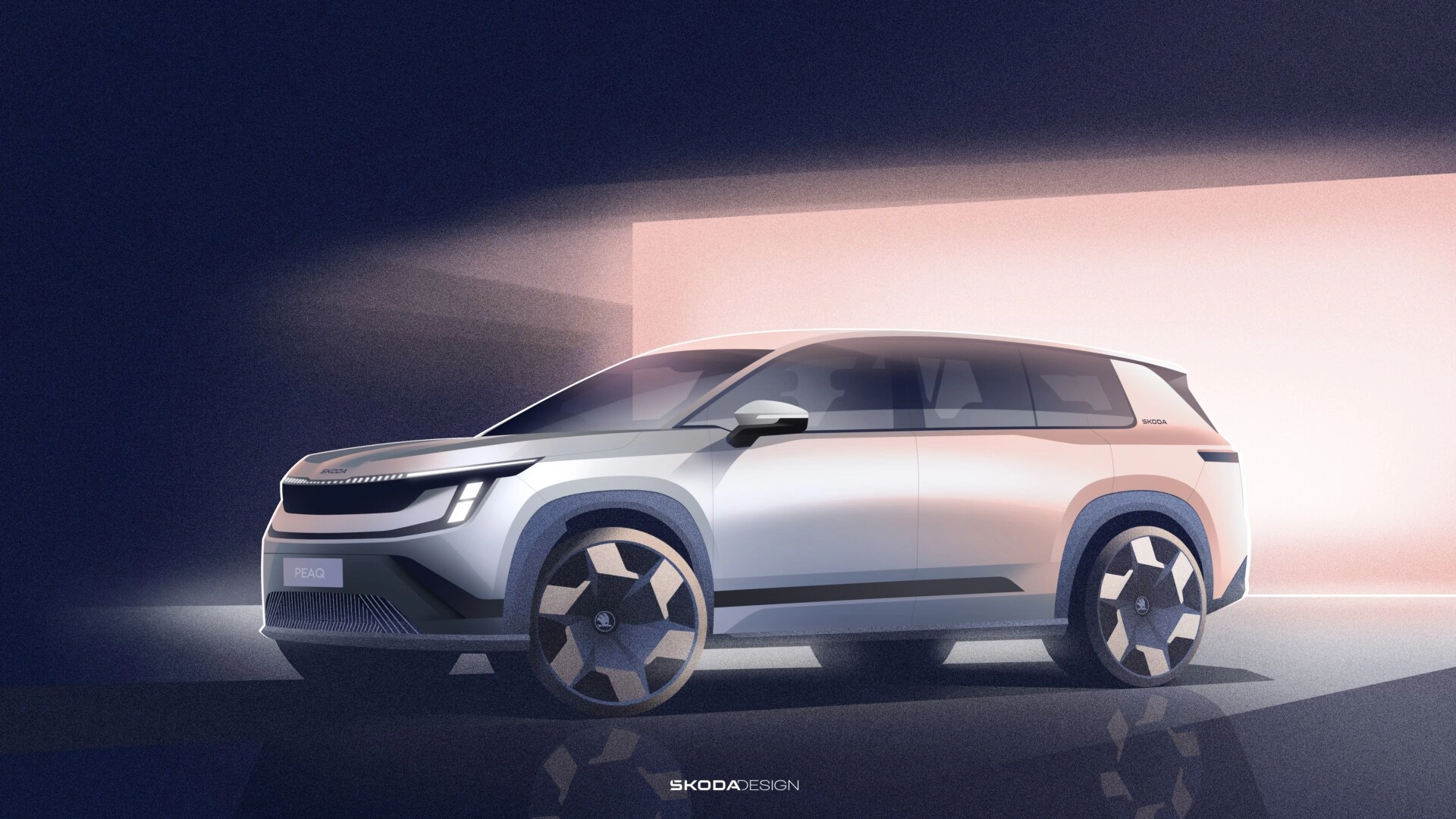 New Škoda Peaq Teased Ahead of Global Debut
